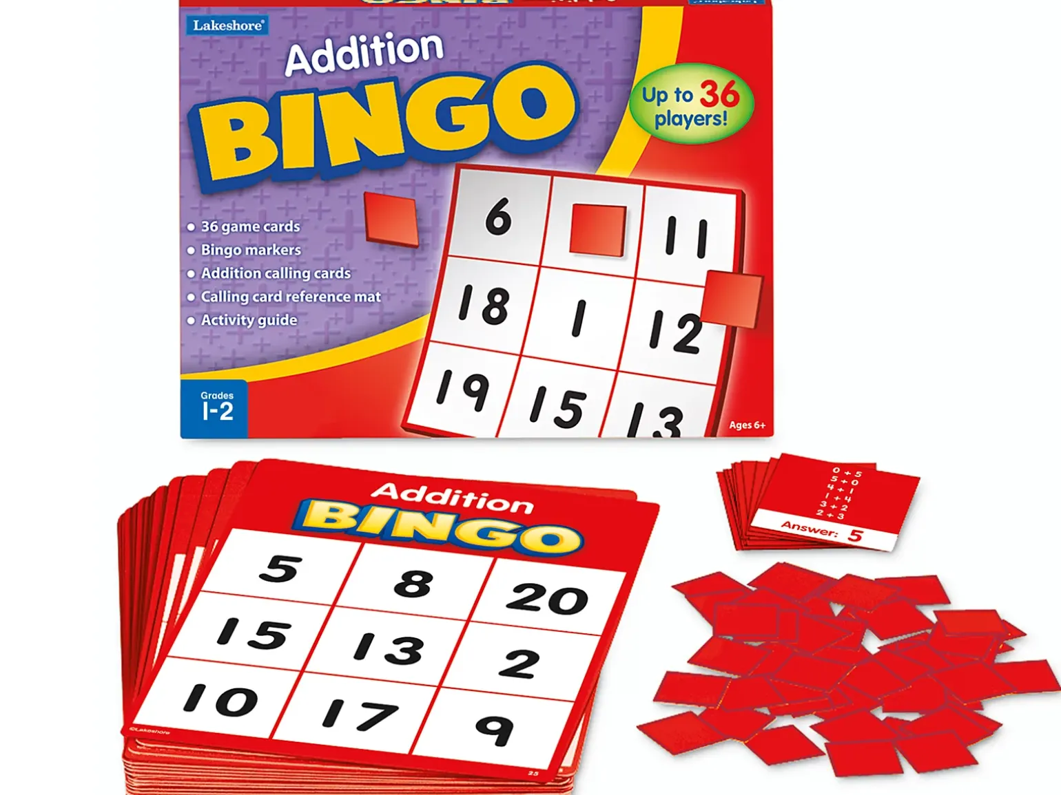 Addition Bingo