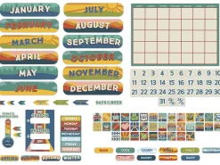 Adventurer Calendar Bulletin Board Set