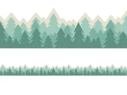 Adventurer Pine Tree Border