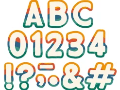Adventurer 3 3/4" Punch-Out Letters