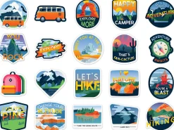 Adventure Vinyl Stickers