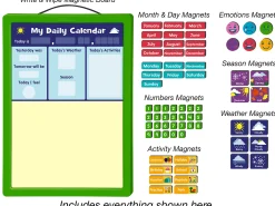 All About Today! Magnetic Calendar