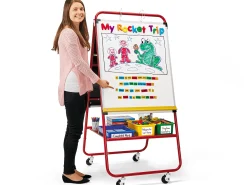 All-Purpose Mobile Teaching Easel - Elementary