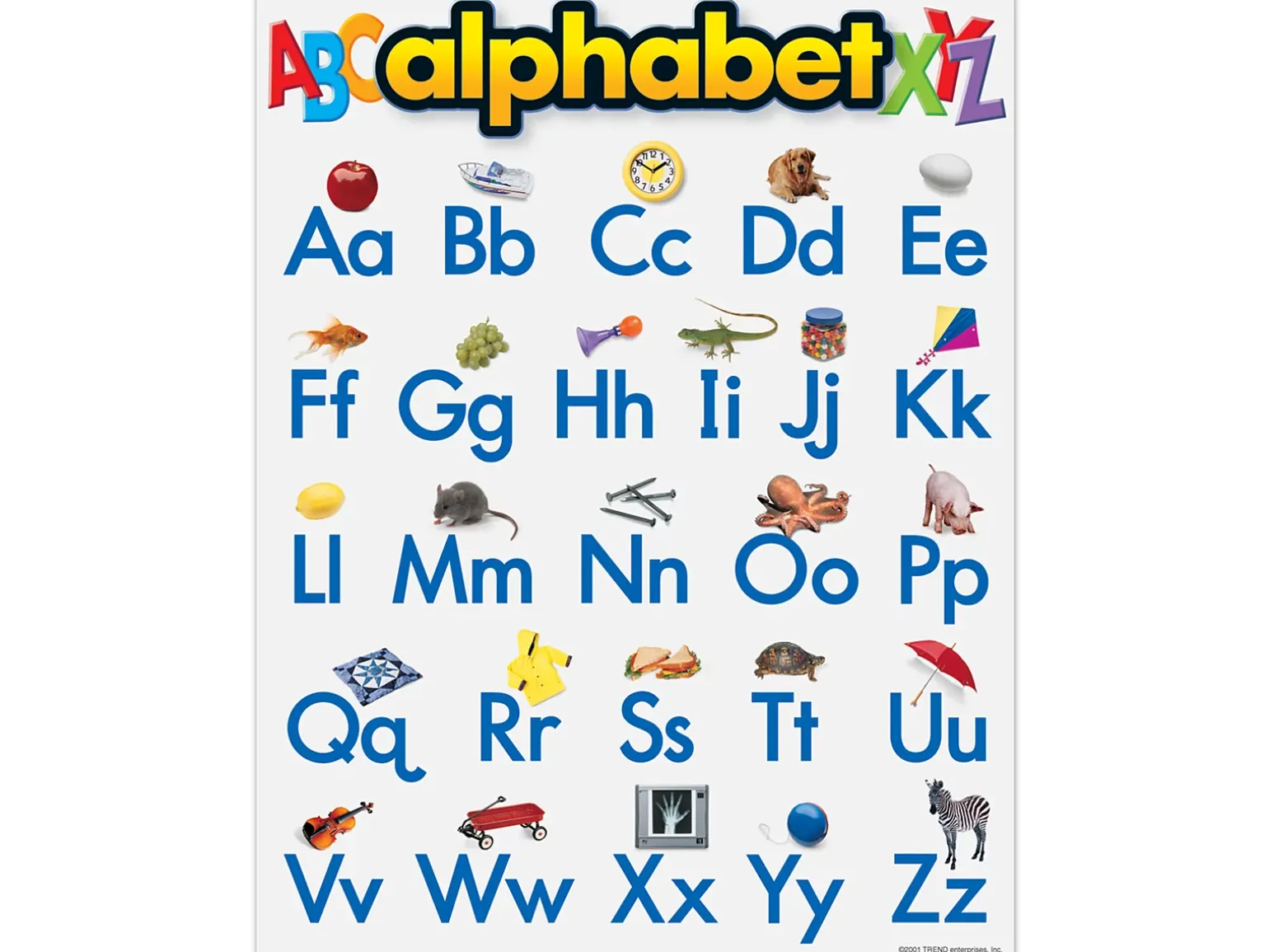 Alphabet Poster