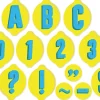 Always Try Your Zest 4" Punch-Out Letters