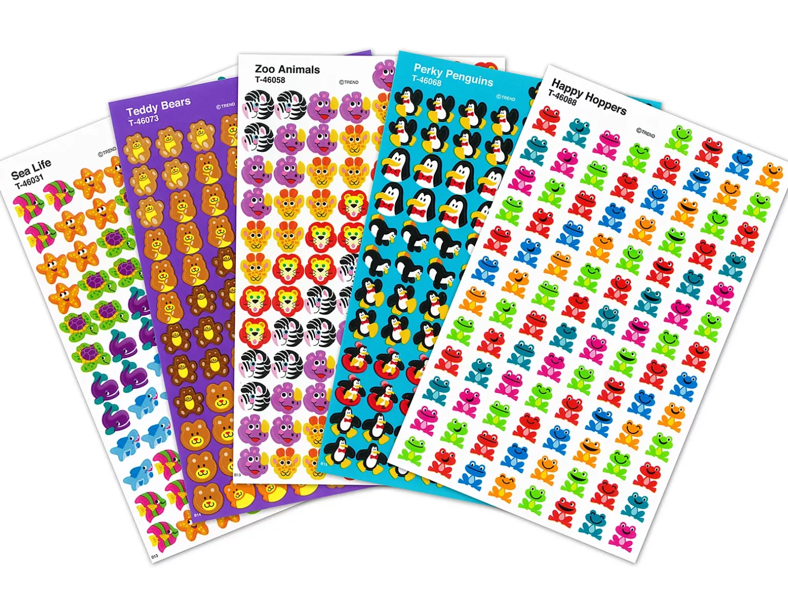 Animal Mini Stickers - Variety Pack