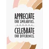 Appreciate Our Similarities, Celebrate Our Differences Poster