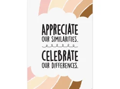 Appreciate Our Similarities, Celebrate Our Differences Poster
