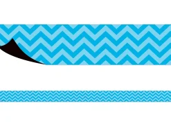 Aqua Chevron Magnetic Border