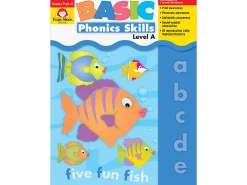 Basic Phonics Skills Workbook - Pre K-K