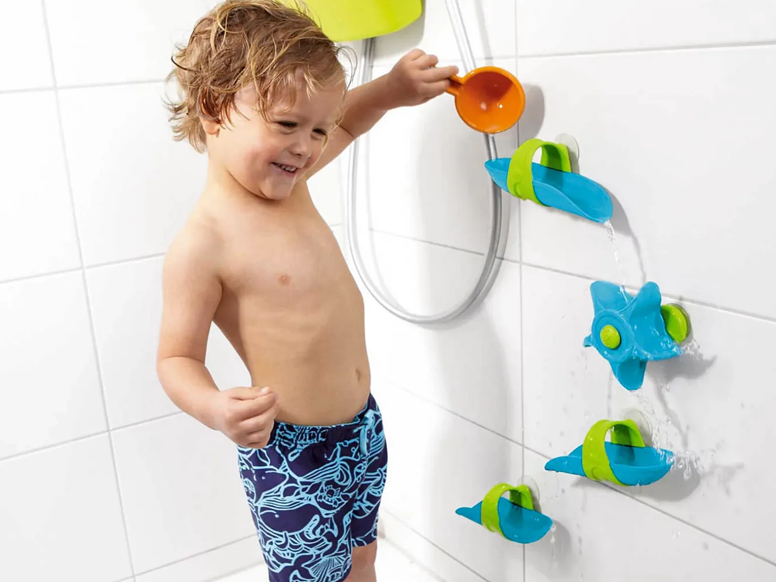 Bathtub Ball Track Set