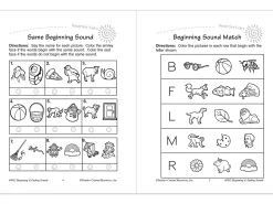 Beginning & Ending Sounds Workbook