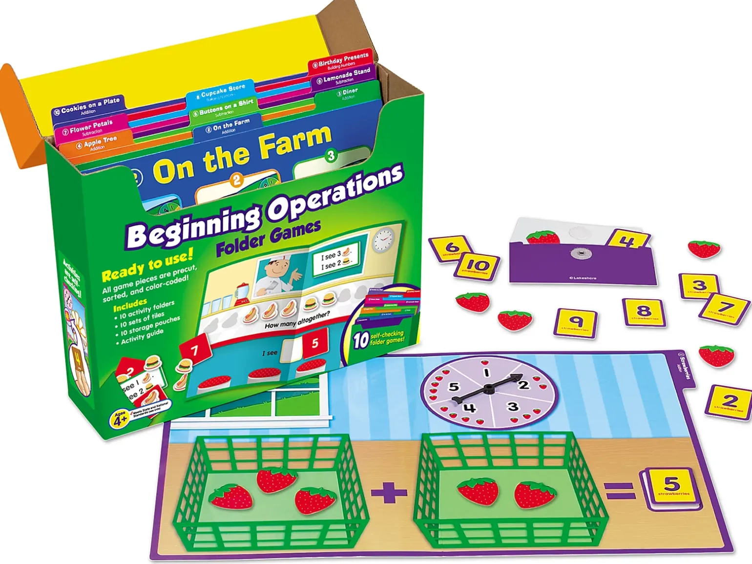 Beginning Operations Folder Game Library - Pre K-K