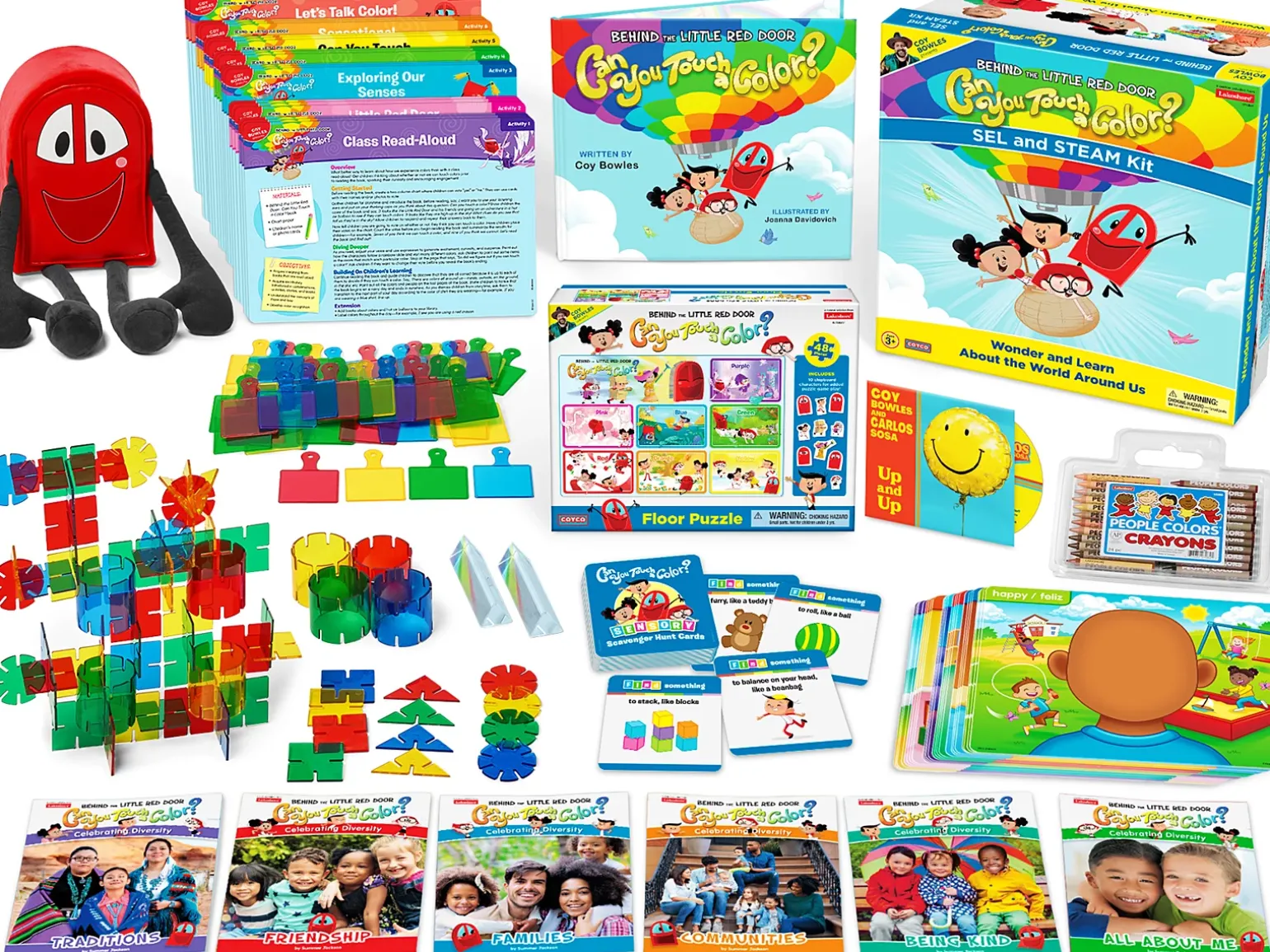 Behind the Little Red Door: Can You Touch a Color? SEL and STEAM Kit