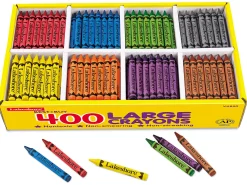 Best-Buy Large Crayons - 8-Color Box