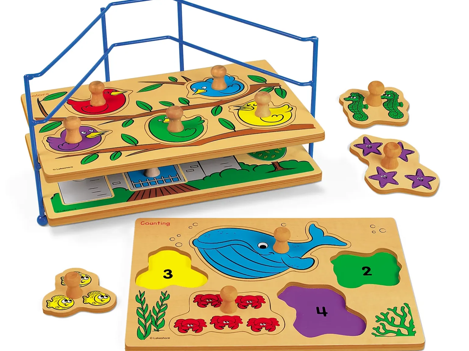 Big Knob Learning Puzzle Set