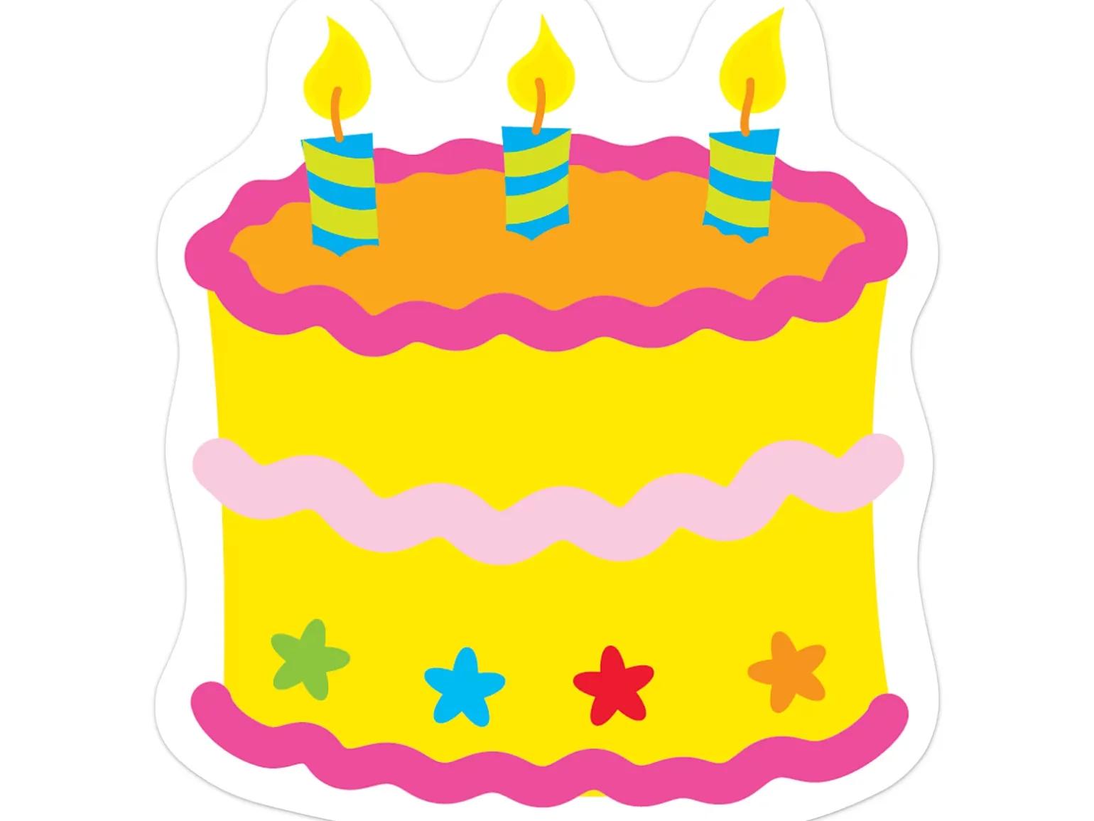 Birthday Cake Mini Accents