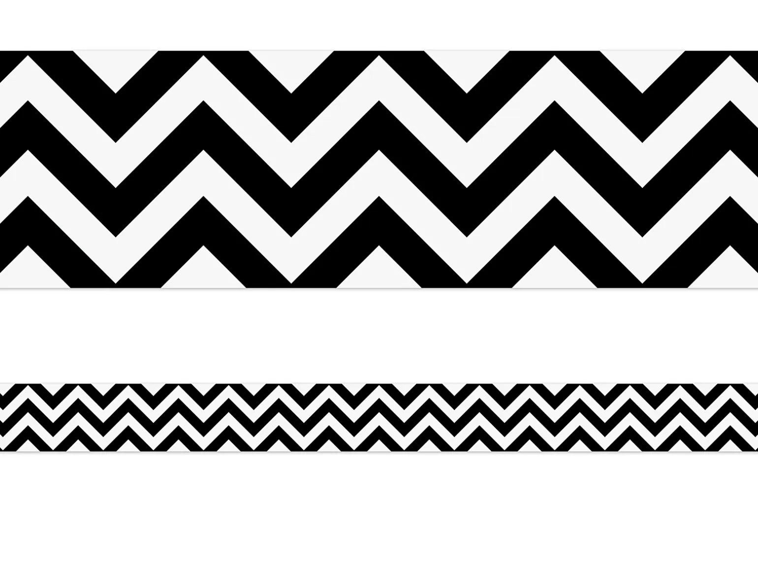 Black Chevron Border