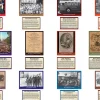 Black History Event Card Accents