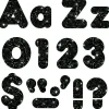 Black Sparkle 4" Punch-Out Letters
