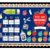 Black, White & Stylish Brights Bulletin Board Set