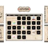 Black, White & Wood Calendar Bulletin Board Set