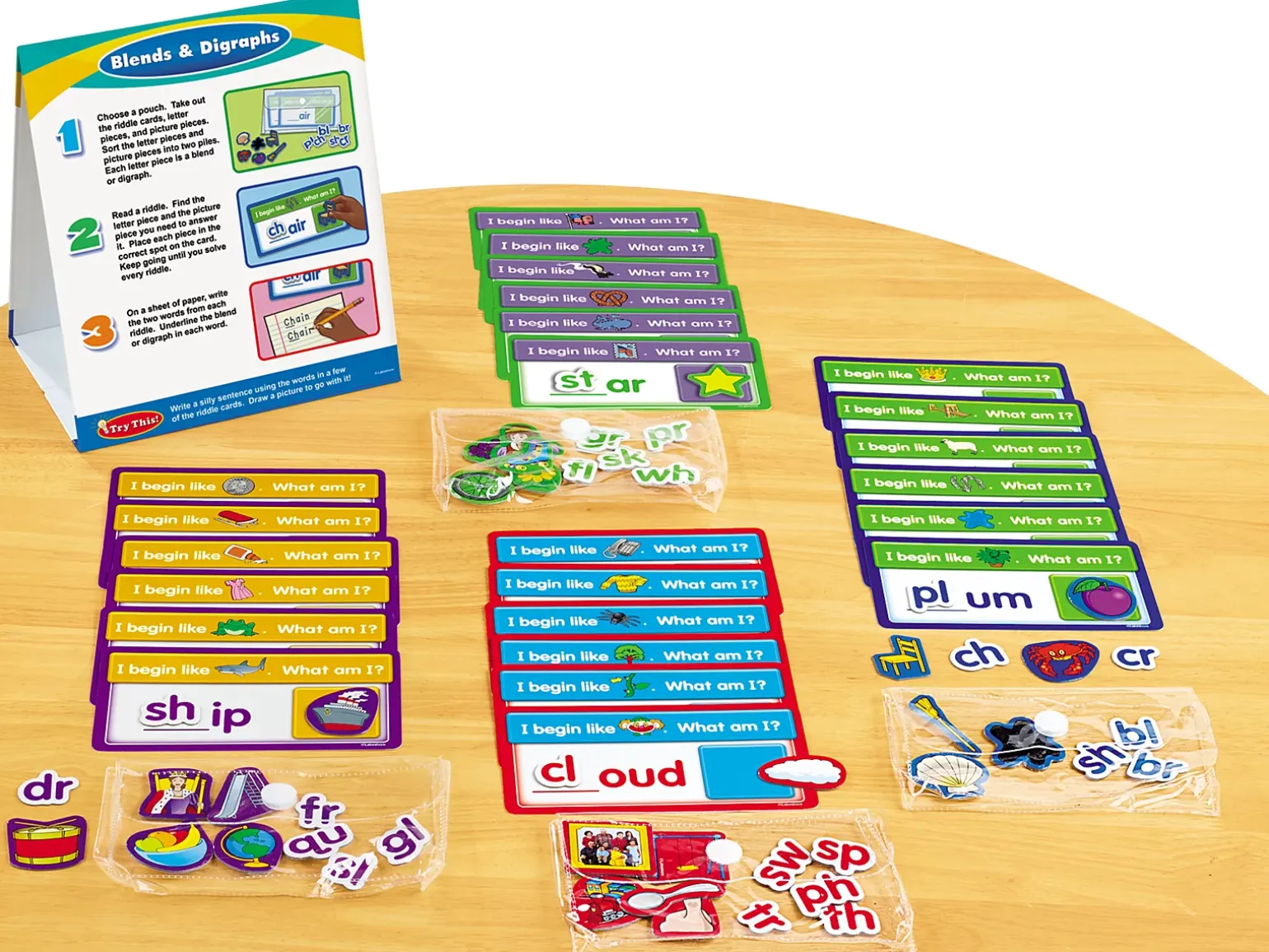 Blends & Digraphs Instant Learning Center