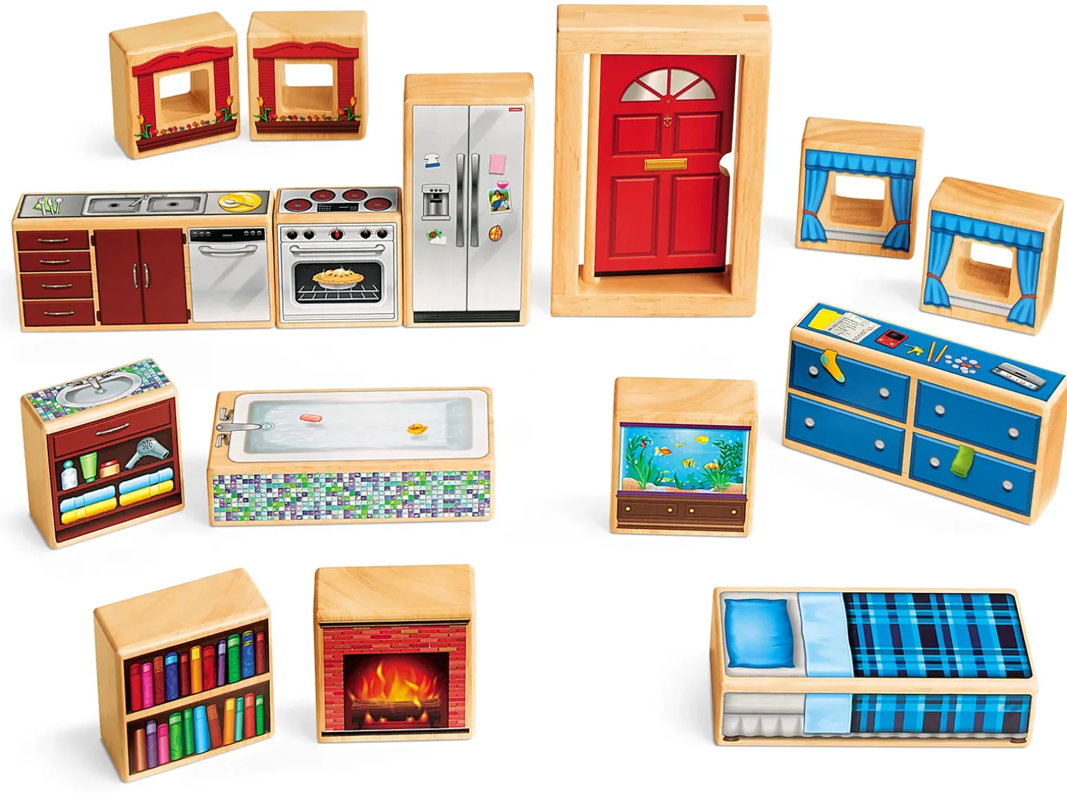 Block Play Home Builder