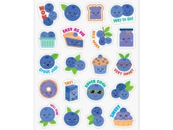 Blueberry-Scented Stickers