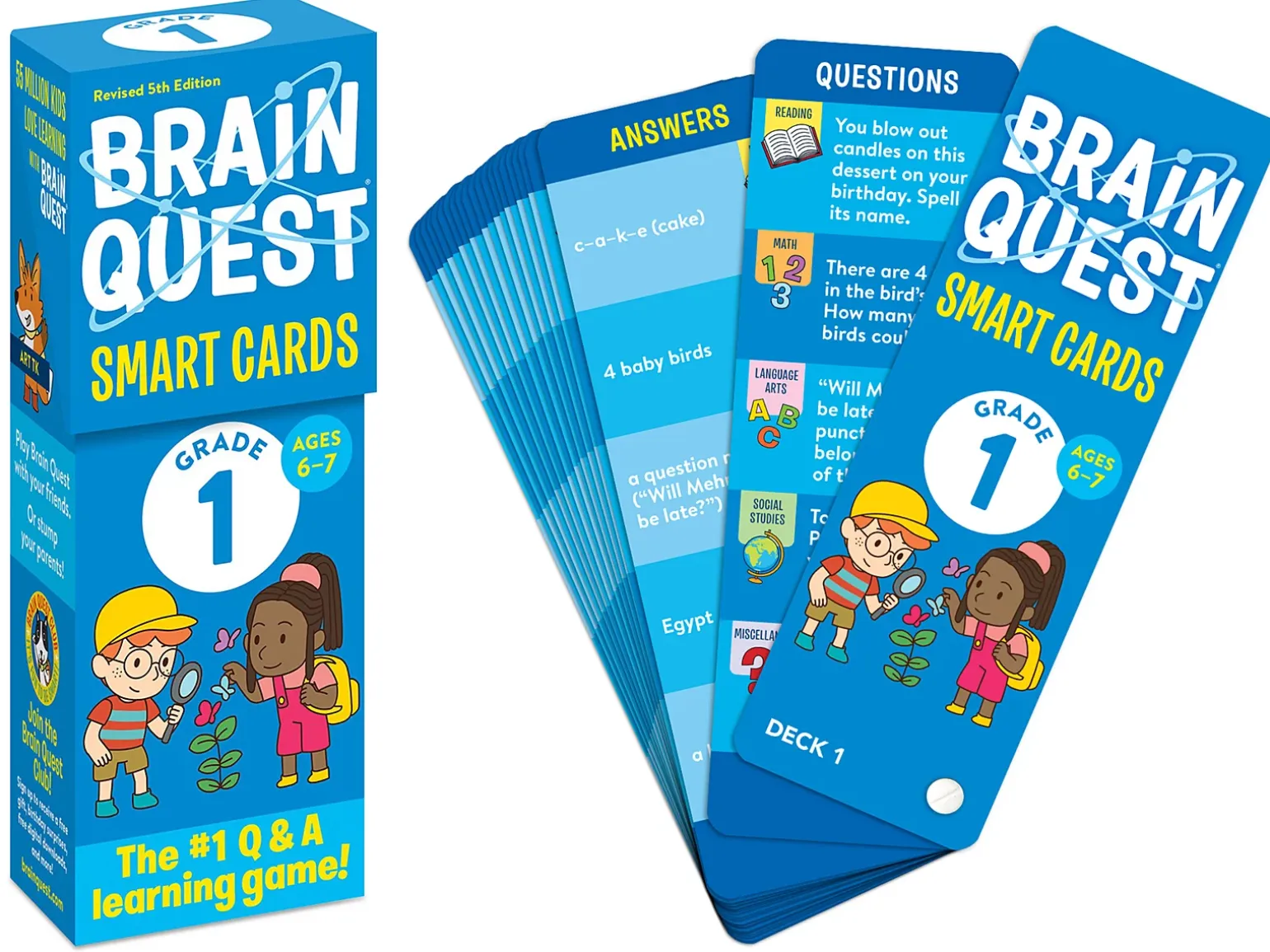 Brain Quest Challenge Cards - Gr. 1