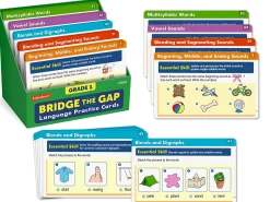 Bridge the Gap! Language Practice Cards - Gr. 1
