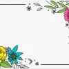 Bright Blooms Name Tags