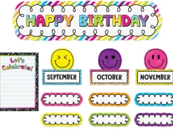 Brights 4Ever Birthday Bulletin Board Set