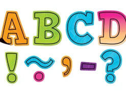 Brights 4Ever 3" Magnetic Punch-Out Letters
