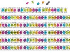Brights 4Ever Number Line Bulletin Board Set