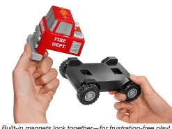 Build-A-Truck Magnetic Fire & Rescue Vehicles