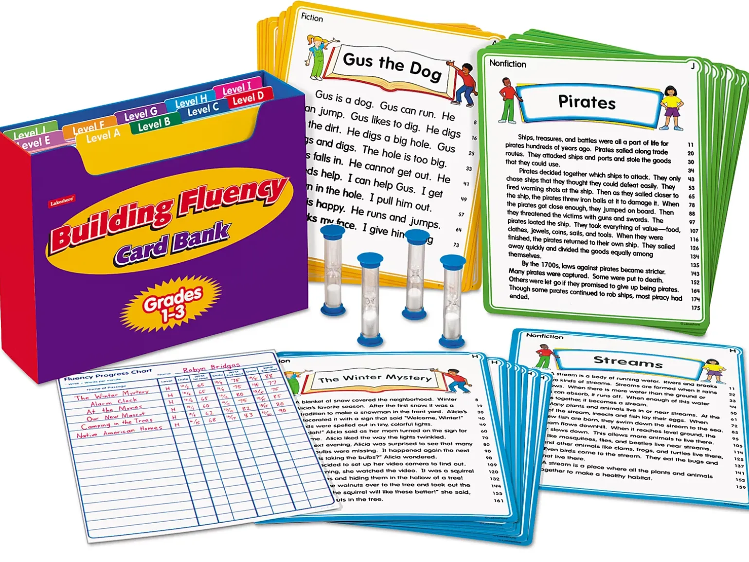 Building Fluency Card Bank - Gr. 1-3
