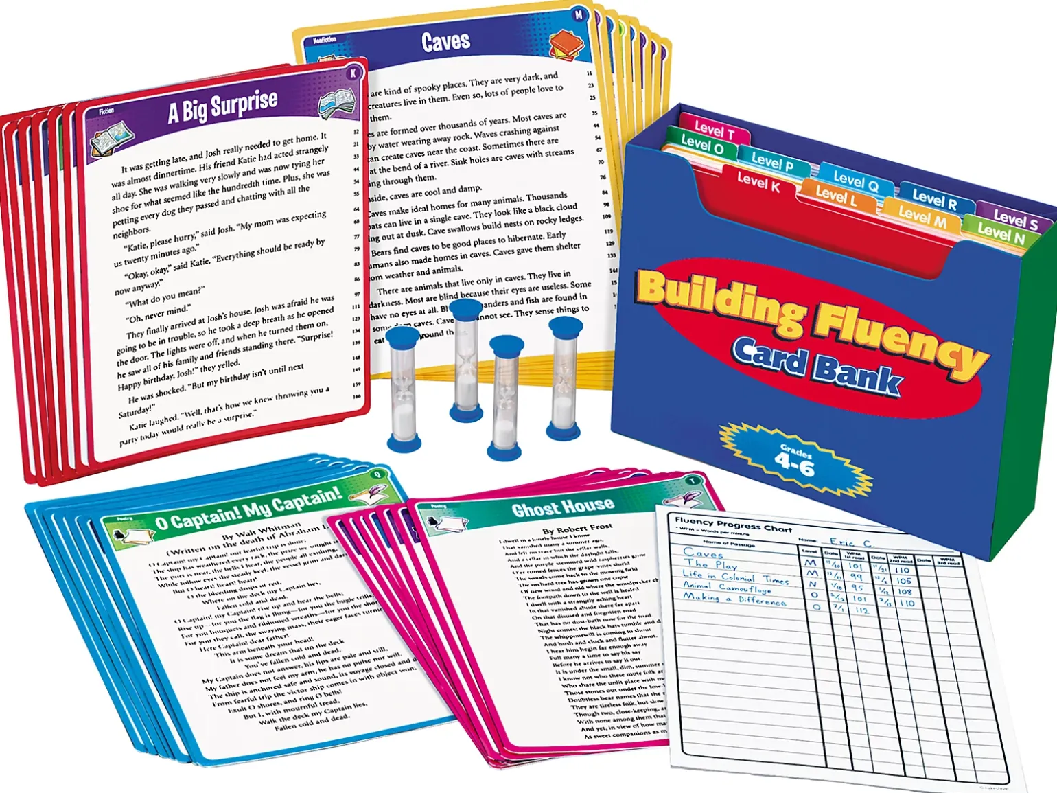 Building Fluency Card Bank - Gr. 4-6
