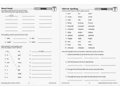 Building Spelling Skills Workbook - Gr. 6