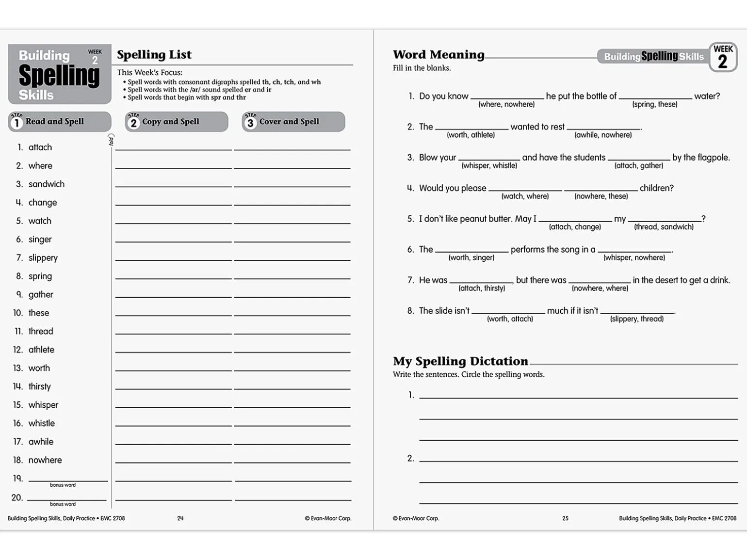 Building Spelling Skills Workbook - Gr. 4