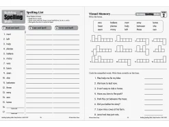 Building Spelling Skills Workbook - Gr. 3