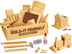 Build-It-Yourself Woodworking Kit