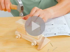 Build-It-Yourself Woodworking Kit