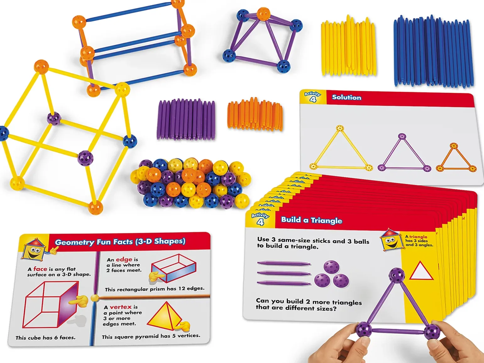 Build & Learn Geometric Shapes Kit