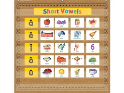 Burlap Pocket Chart