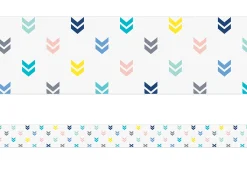 Calm & Cool Colorful Chevron Border