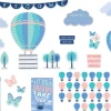 Calm & Cool Welcome Bulletin Board Set
