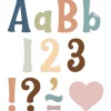 Calming Colors 4" Punch-Out Letters