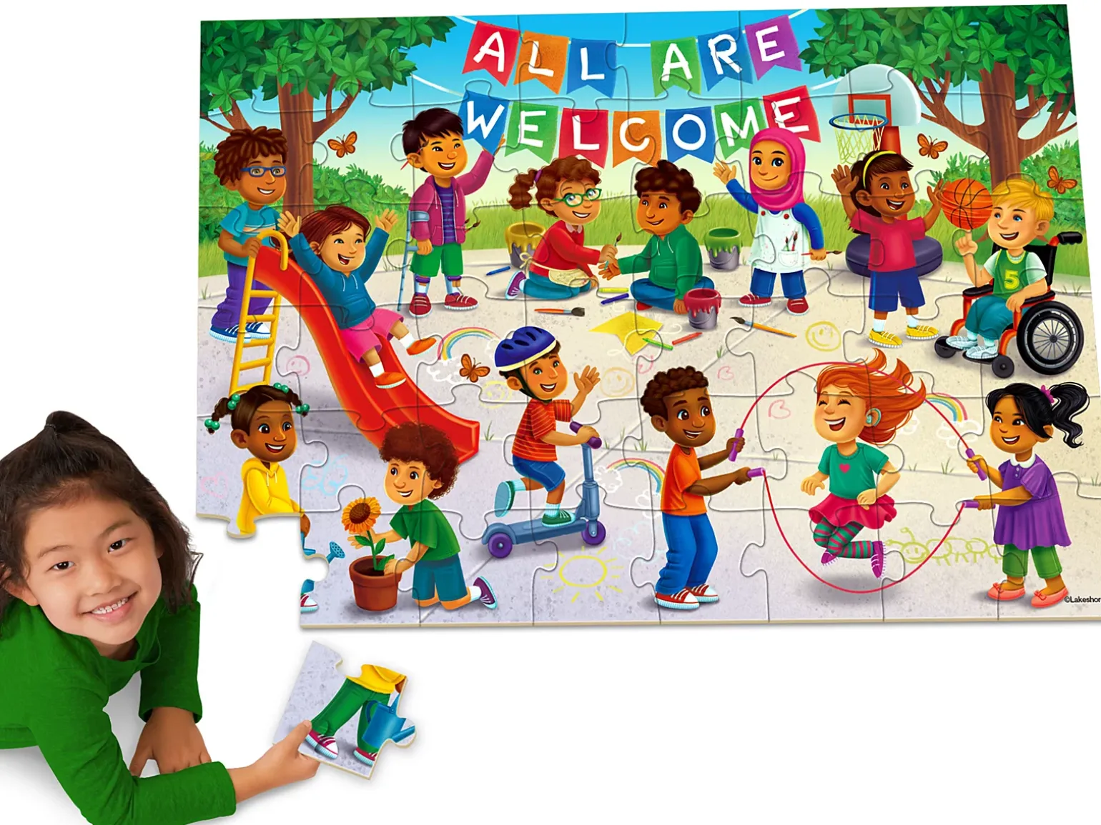 Celebrating Diversity Floor Puzzle