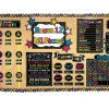 Chalkboard Brights Birthday Certificates